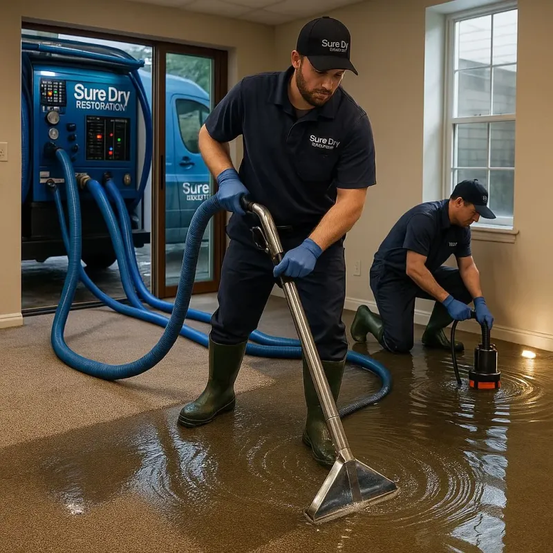 Water Extraction and Removal process in Winter Springs, FL